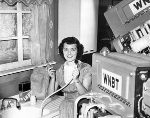 1948년에 촬영된 텔레비전 광고