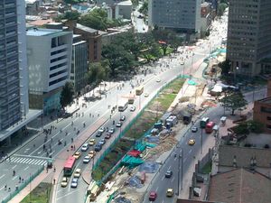 보고타의 자전거 도로