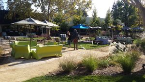 구글플렉스에서 찰스턴 로드를 따라 내려가면 이 구글 캠퍼스 지역이 있습니다.