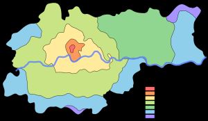 18세기 후반부터 20세기까지 크라쿠프의 영토 확장