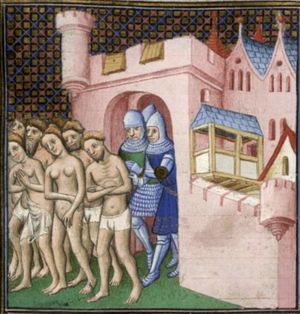 1209년 카르카손의 카타리파 추방