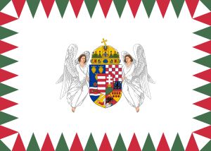 1939년부터 1944년까지 사용된 왕립 헝가리군 최고 사령관으로서의 섭정의 기.