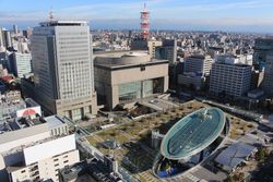 나고야TV탑에서 내려다본 오아시스21