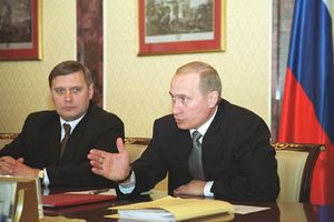 카시야노프와 블라디미르 푸틴 (2000년)