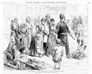 1885년 그려진 파이브포인츠의 모습