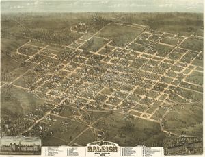 1872년 노스캐롤라이나주 롤리