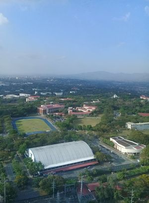 로욜라 하이츠 캠퍼스 항공 사진