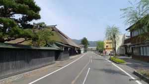 구 요네자와 가도의 풍경