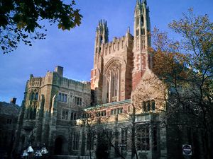 예일대학교 로스쿨(Yale Law School), 스털링 법학관(Sterling Law Building)에 위치