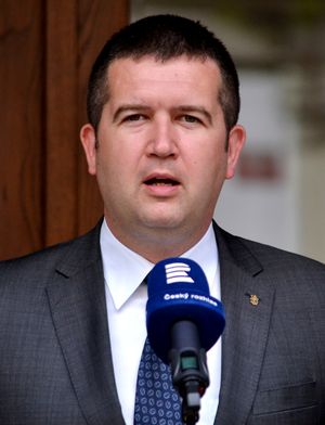 전임 대표 얀 하마체크(Jan Hamáček)