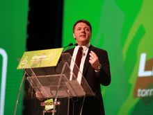 마테오 렌치가 링고토 집회에서 연설하다