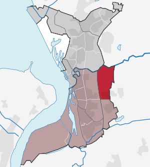 쉬프도르퍼담 시가지 지도