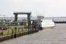 브레머하펜의 베저페리 선착장