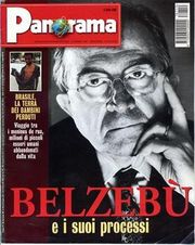 이탈리아 주간지 파노라마 표지에 실린 안드레오티