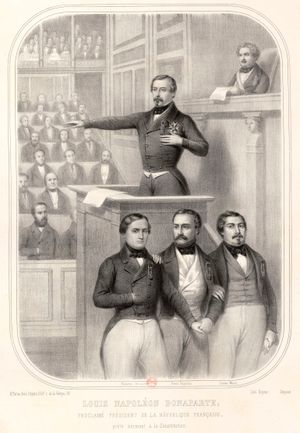 루이 나폴레옹 보나파르트의 취임 선서