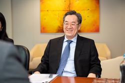 2024년 6월 18일, EU-중국 고위급 환경 및 기후 대화에서의 딩쉐샹