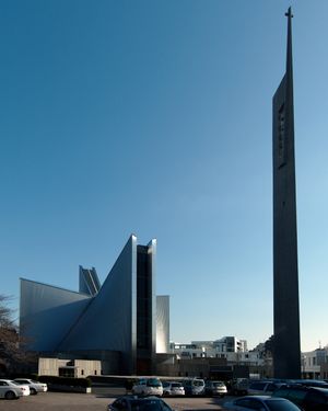 교회 부지에서 바라본 모습