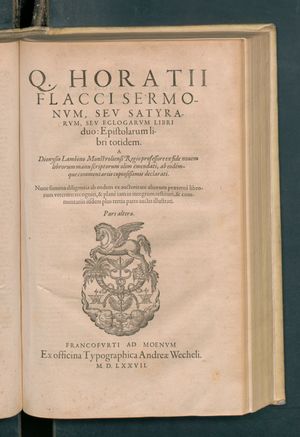 Saturae, 1577