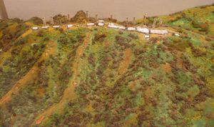 이모리야마성 모형 (다이토시 역사민속자료관 소장)