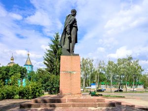 우크라이나 중부 슈폴라에 있는 셰우첸코 기념상