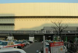 해체 직전의 하카타 스테이션 시티(구 역사, 2008년 1월 촬영)