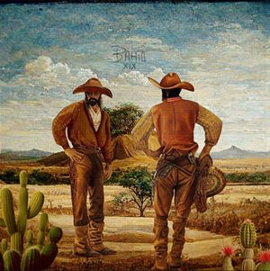 바이아 주의 바케이루스, 1810년대.