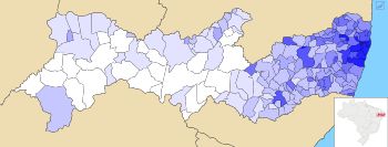 시(2010년)별 인구 밀도