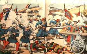 1885년 2월 13일 랑선 점령