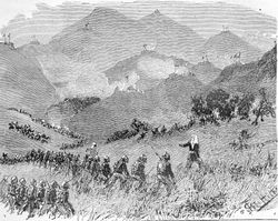 랑손 공세의 한 장면