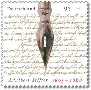슈티프터 탄생 200주년 기념 독일 우표 (2005년)