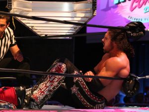 2016년 4월 사다리 경기에 참가한 모리슨