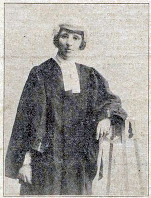 아일랜드 최초의 여성 변호사인 프랜시스 카일