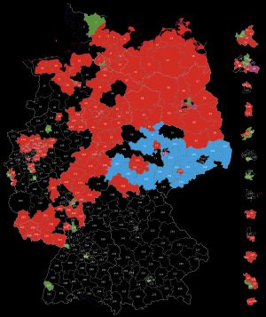 지역구별 당선자 소속 정당