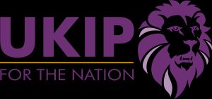 2017년부터 2018년까지 잠시 사용된 영국독립당 로고