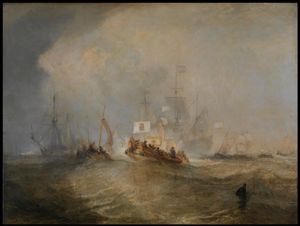 J. M. W. 터너(J. M. W. Turner)의 토베이에 상륙하는 오렌지 공 윌리엄 3세(1832)