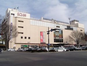 남쪽 출구 역 빌딩 "엑란"(현 "세레오 고후")(2006년 1월)