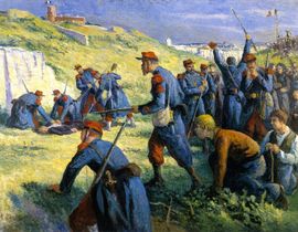 바를랭의 처형M. 뤼스 그림