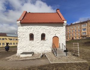 러시아 비보르크의 중세 상인 조합 건물