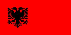 코소보 공화국(1991-1999)의 국기