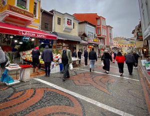 에디르네의 시장