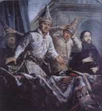 1680}}–1732)가 그린 그림.