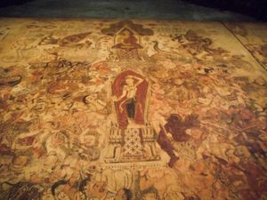 왓 코 카우 슷타람, 펫차부리의 불교 사원 벽화, 18세기 아유타야 후기 시대에 샴(Siam)의 사원 벽화가 증가함