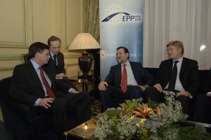 2008년 2월 기후변화에 관한 EPP 협약에서 라호이