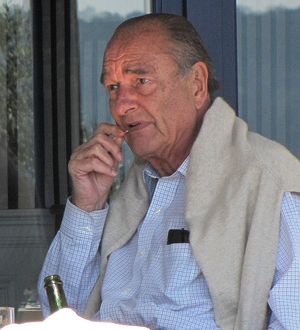 2010년 생트로페에서의 시라크