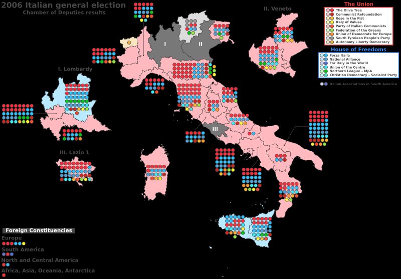 선거구별 의석 총계