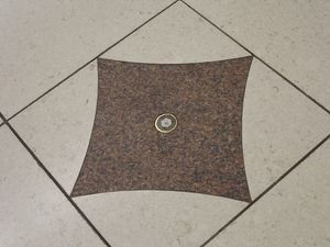 하마구치 오사치가 총격을 받은 도쿄역 현장