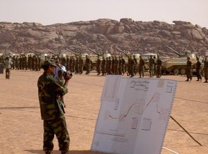 2005년 폴리사리오 군대 열병식