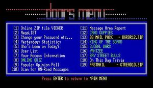 전자 게시판 시스템의 전신인 커뮤니티 메모리는 1973년에 등장했다.