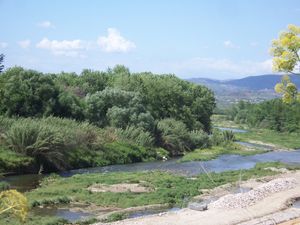 스파르타 외곽의 에브로타스 강