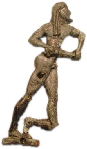 청동 검을 든 스파르타 전사 (기원전 550–25년)